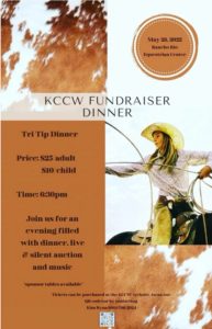 2022 KCCW Fundraiser Dinner @ Rancho Rio Equestrian Center